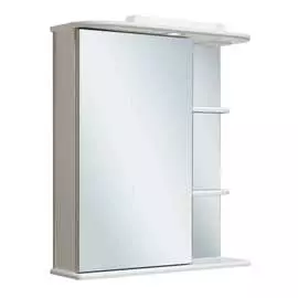 Левый зеркальный шкаф Runo Магнолия 60 00000000030