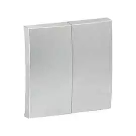 Лицевая панель двухклавишного выключателя EKF PROxima Валенсия ESV10-L-023-30