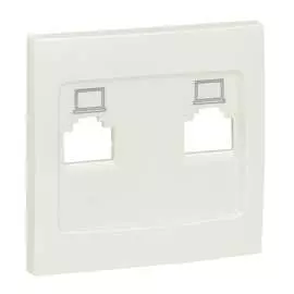 Лицевая панель двухместной розетки EKF PROxima Валенсия ESK02-L-035-50