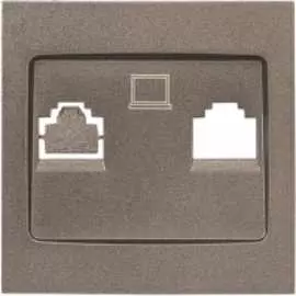 Лицевая панель розетки EKF PROxima Валенсия ESK01-L-035-60
