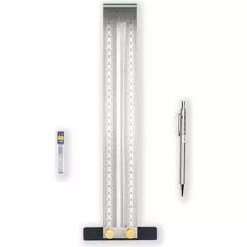 Линейка GOLDRATIO t-rule М00021518