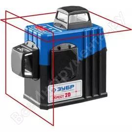 Линейный лазерный нивелир ЗУБР Профессионал Крест-2D 34907