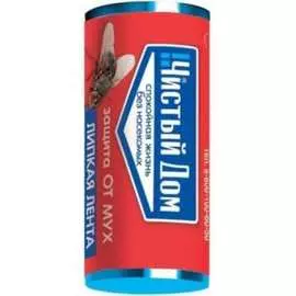 Липкая лента от мух Чистый дом 02-188