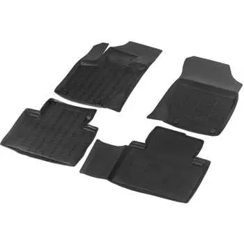 Литьевые коврики салона для Geely Atlas pro NL3B 2021- Rival 61905001