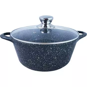 Литая кастрюля Традиция готовить с любовью Гранит ТГ5233