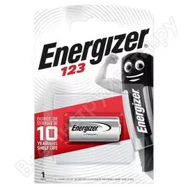 Батарейка Energizer 123A бл/1 щелочная 7638900052008