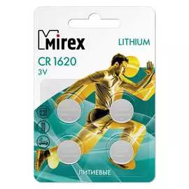 Литиевая батарея Mirex 23702-CR1620-E4