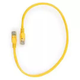 Литой многожильный патч-корд Cablexpert UTP PP12-0.5M/Y