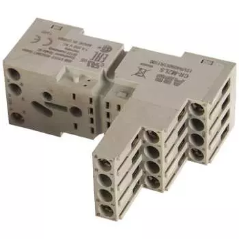 Логический цоколь для реле CR-M 2ПК ABB CR-M2LS 1SVR405651R1100