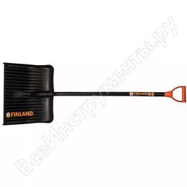 Лопата для снега центроинструмент finland 1023-ч