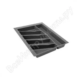 Лоток для столовых приборов volpato д490 ш395, графит 32-76-nn45-gp