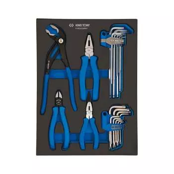 Ложемент для набора пассатижей, шестигранников и TORX Г-образных 9-90222MRV KING TONY 85823032B