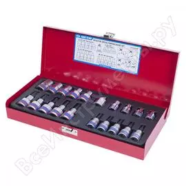 Ложемент для набора торцевых насадок и головок 7120pr, pvc king tony 84712012b