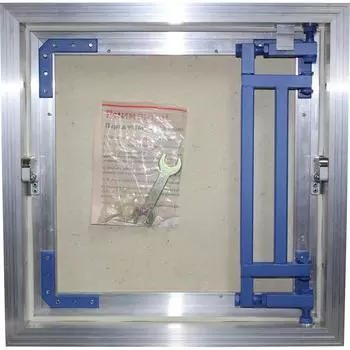 Люк под плитку LYUKER АЛ-КР 70/40