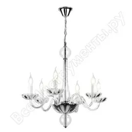 Люстра rivoli 1001206 aria p6 cr 6хe14 40w б0037765