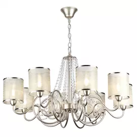 Люстра rivoli 2016208 cascata p8 gd 8хe14 40w б0038421