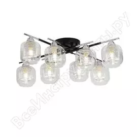 Люстра rivoli 3024308 multistrato s8 cr 8хe14 40w б0038056