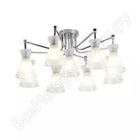Люстра rivoli 3028309 sospiro s9 cr 9хe1 40w б0038068