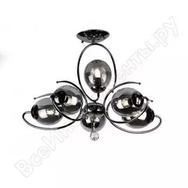 Люстра rivoli 3030306 estatico s6 dn 6хe14 40w б0038073