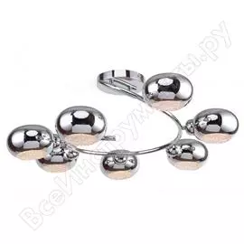 Люстра rivoli 3038307 romi p7, хром, e14х7, 40w б0044498
