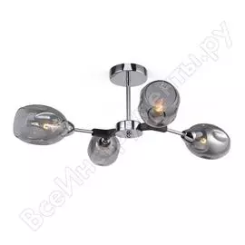 Люстра rivoli 5039304 marita p4 хром е14х4 40w б0044515
