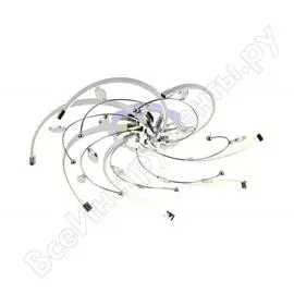 Люстра rivoli 6003107 mulinello pl7 cr 63w led 4000k б0038150