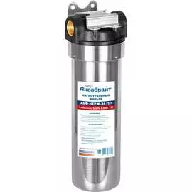 Магистральный фильтр Аквабрайт АБФ-НЕРЖ-34-ПЛ 33679