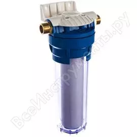 Магистральный фильтр Гейзер 1П прозр.10" 3/4" 32009