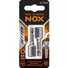Магнитная насадка-ключ NOX NUT SETTER 558002