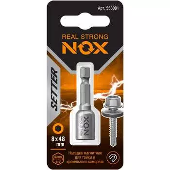 Магнитная насадка-ключ NOX NUT SETTER 558001