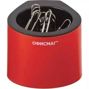 Магнитная скрепочница ОФИСМАГ 225192