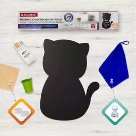 Магнитно-меловая на холодильник BRAUBERG Pussy Cat 237840