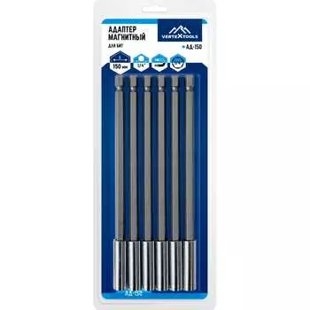 Магнитный адаптер для бит vertextools АД-150