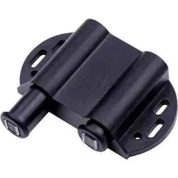 Магнитный держатель двойной для стеклянного фасада Вещицы MD-002 BL