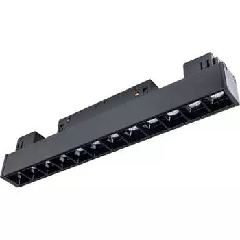 Магнитный трековый светильник ARTE LAMP LINEA A4684PL-1BK