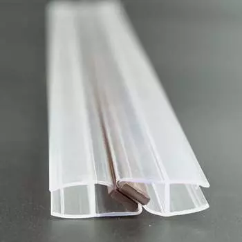 Магнитный уплотнительный профиль для стекла 8 мм SERVICE PLUS PVH04-915KW8