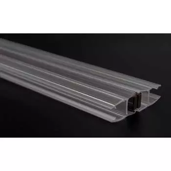 Магнитный уплотнительный профиль для стекла 8 мм SERVICE PLUS PVH04-901KW8
