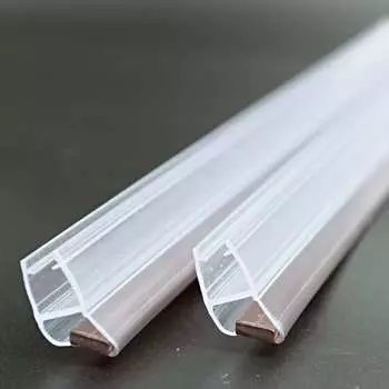 Магнитный уплотнительный профиль для стекла 8мм SERVICE PLUS PVH04-905KW8