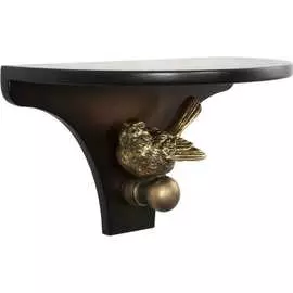 Малая полка BOGACHO Птичка Терра Гармония 13071/коричневый