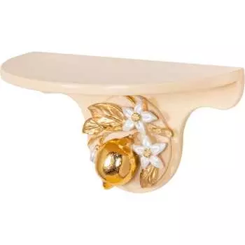 Малая полка BOGACHO Лайм 13078/кремовый