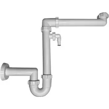 Малогабаритный сифон для моек Miano