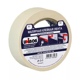 Малярная клейкая лента Unibob 214970