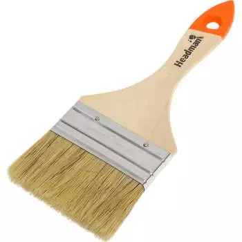 Малярная плоская кисть HEADMAN Бейсик 682-006