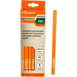 Малярный набор карандашей Sturm 1090-06-KM12