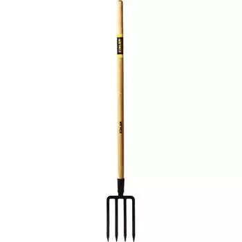 Малые копальные вилы ZINLER с деревянным черенком 1200 мм Z2.1H1