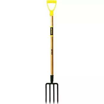 Малые копальные вилы ZINLER с деревянным черенком 960 мм и ручкой Z2.1H3G