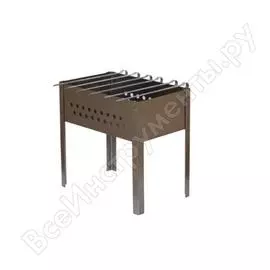 Мангал pikmeister тайга, 6 шампуров, 370х250х370мм 3912