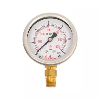Манометр A-Flow G20-S-4N-63A-6bar