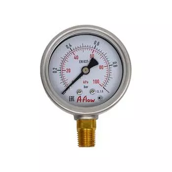 Манометр A-Flow G22-S-4N-63A-1bar
