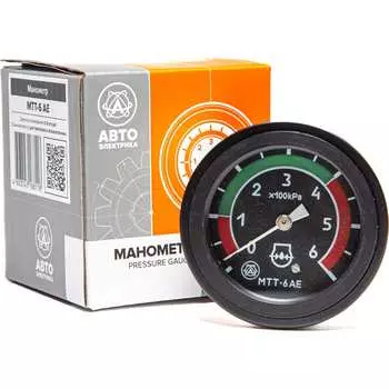 Манометр АВТОЭЛЕКТРИКА МТТ-6 АЕ 06.1295